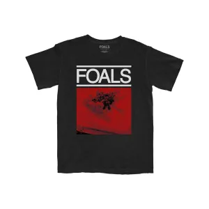 Rockoff Foals Unisex T-Shirt: Red Roses, Black