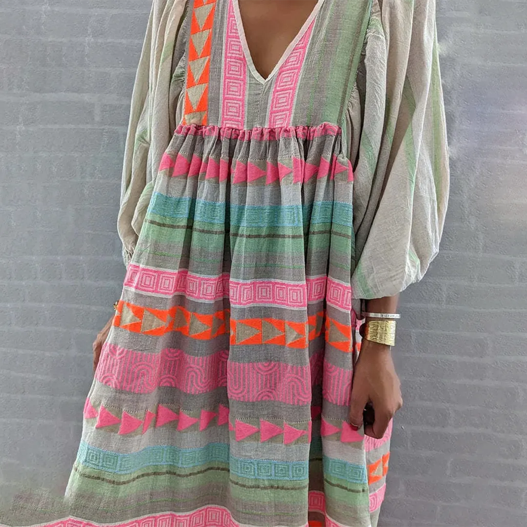Sabrina - Comfortable Boho Dress
