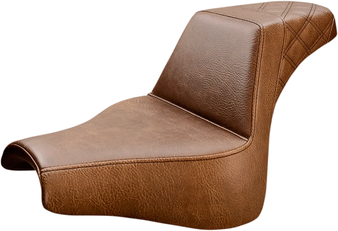 Saddlemen 818-28-173BR LS Step-Up Seat - Brown Smooth
