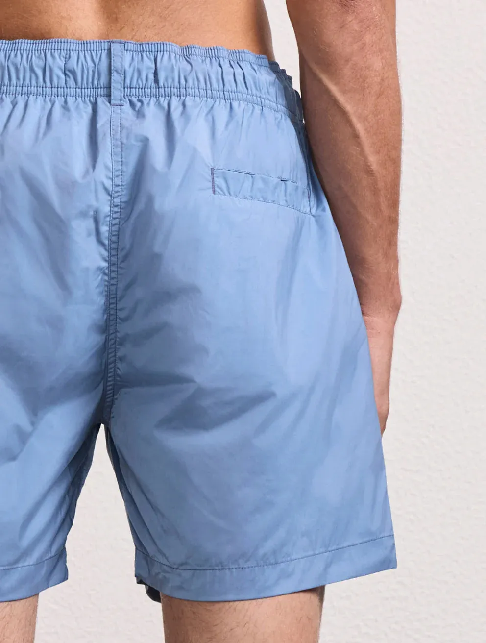 Salvador Elasticated Swimshorts Denim Blue