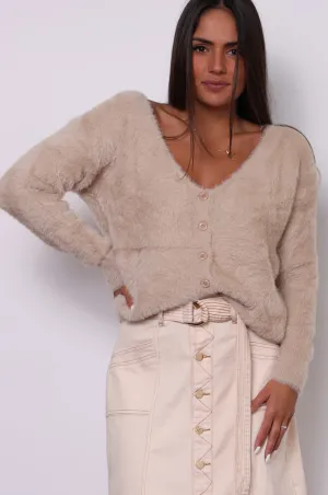 Sandy Cardi - beige