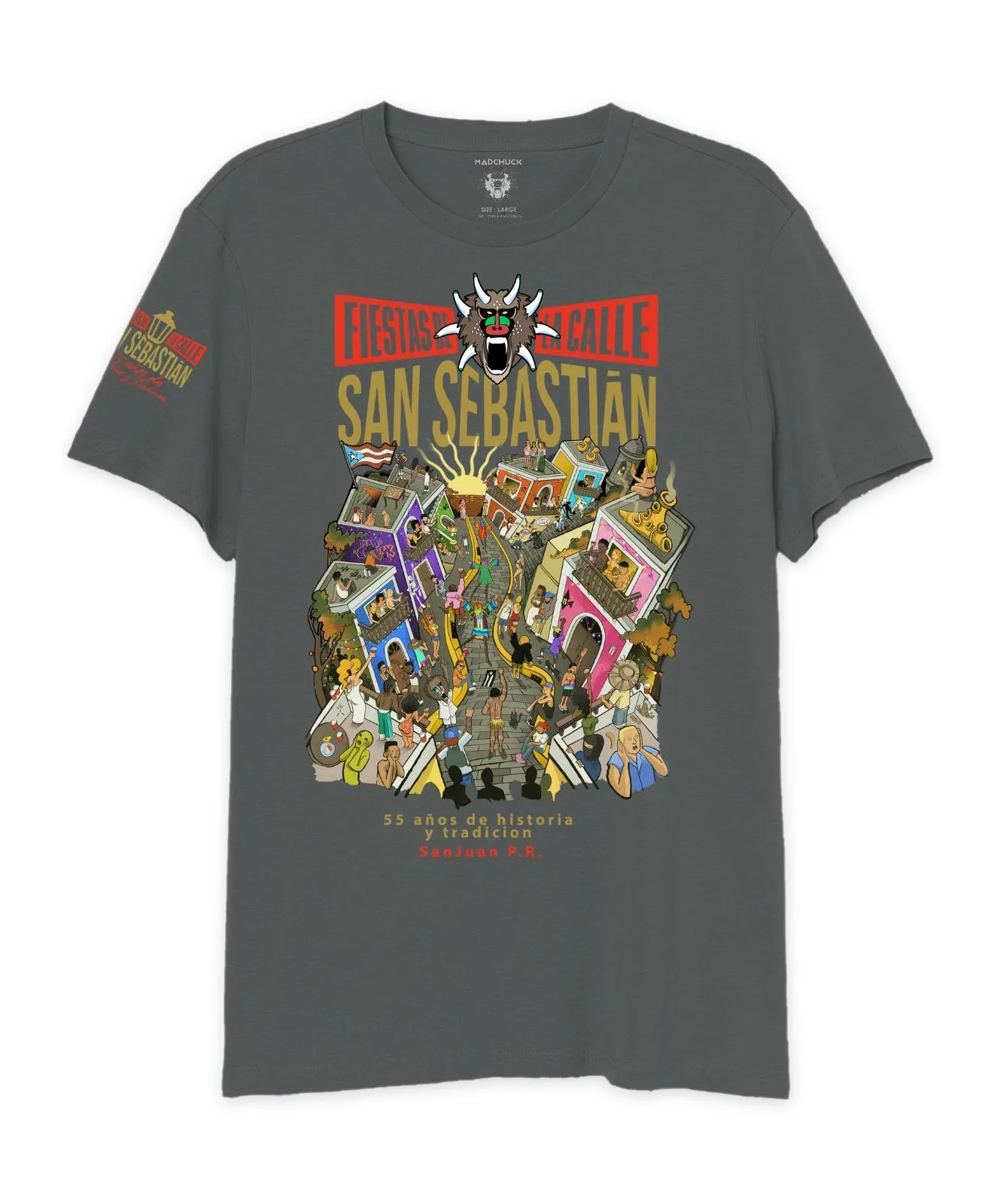 SanSe 2025 Official T-Shirt Grey