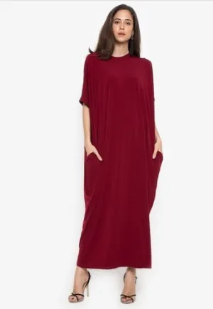 Saskia Relaxed Fit Jersey Maxi Dress