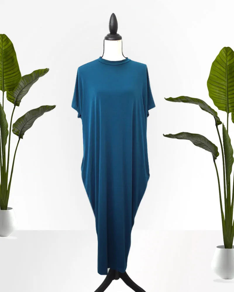 Saskia Relaxed Fit Jersey Maxi Dress