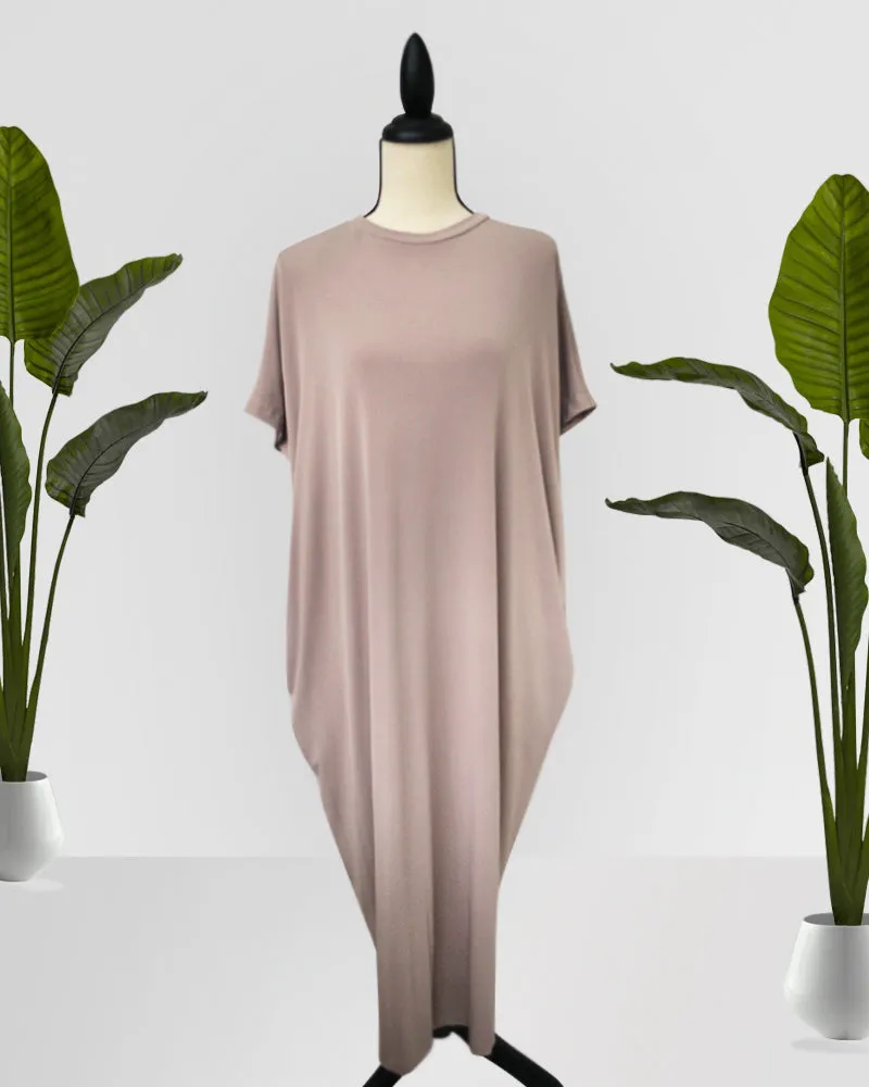 Saskia Relaxed Fit Jersey Maxi Dress