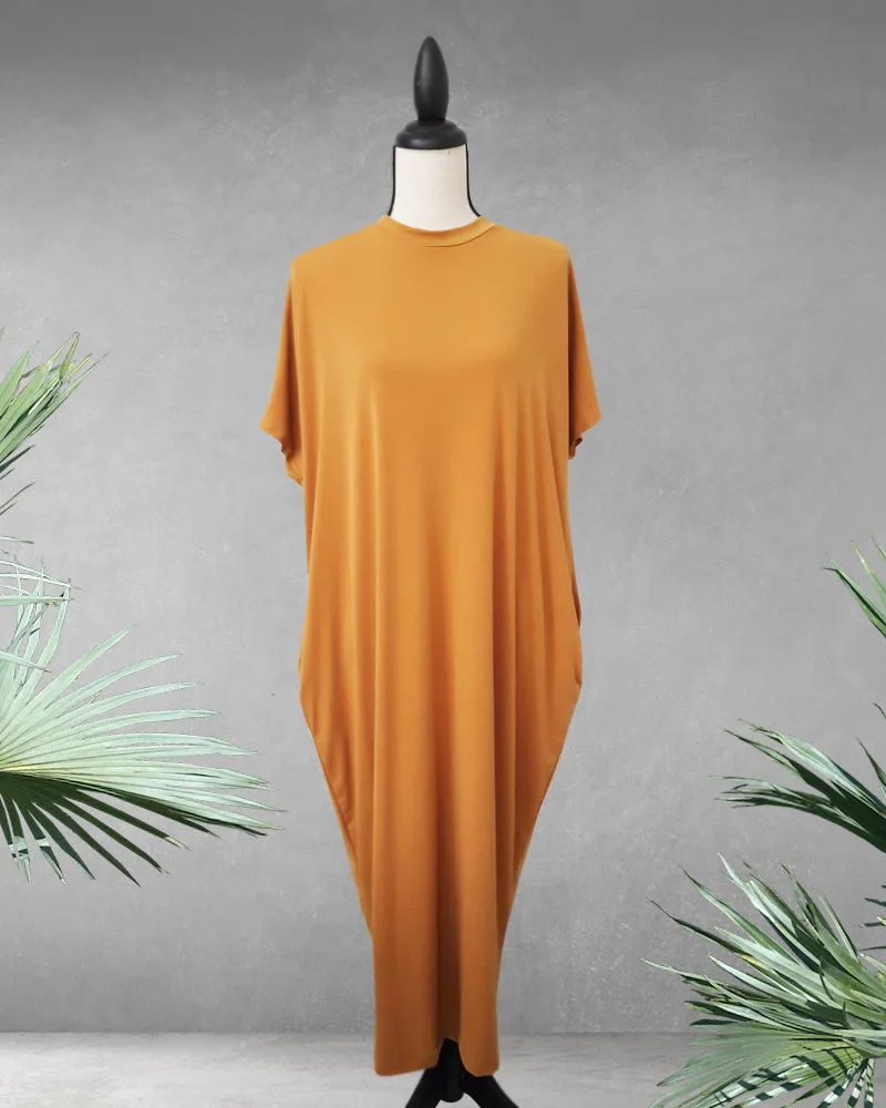 Saskia Relaxed Fit Jersey Maxi Dress