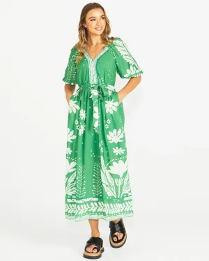 Sass Clothing - Lyndel Dress - Green