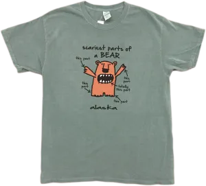 Scariest Parts of a Bear Alaska T-shirt