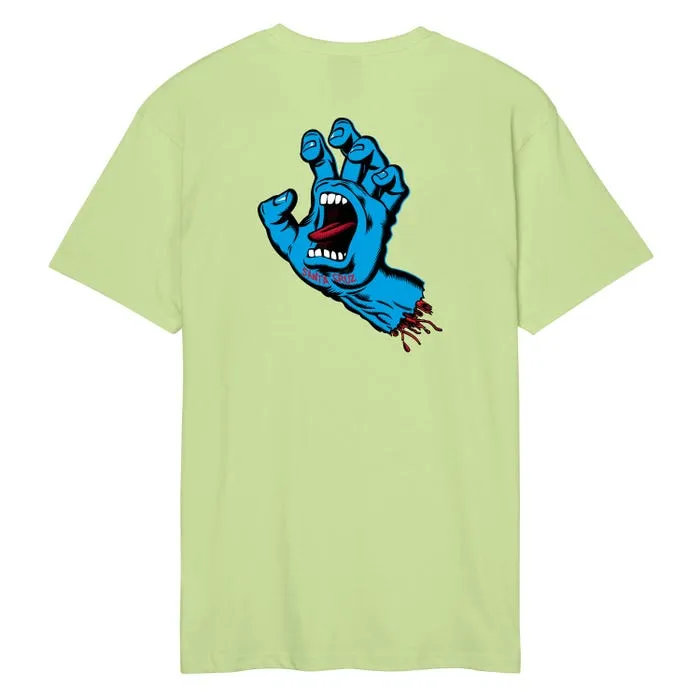 Screaming Hand Chest Santa Cruz T-Shirt