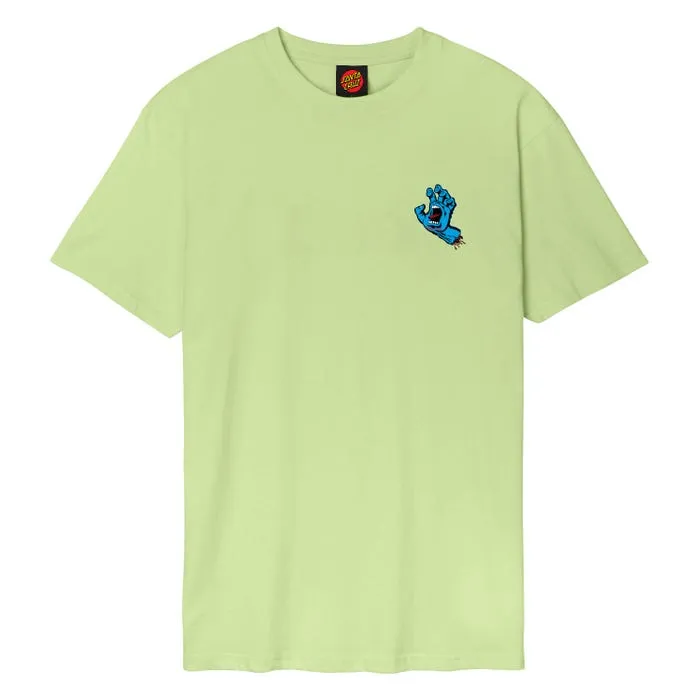 Screaming Hand Chest Santa Cruz T-Shirt