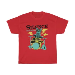 Silence Cat  Tee