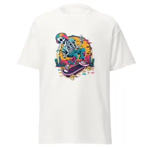 Skateboard Skeleton Men's classic tee