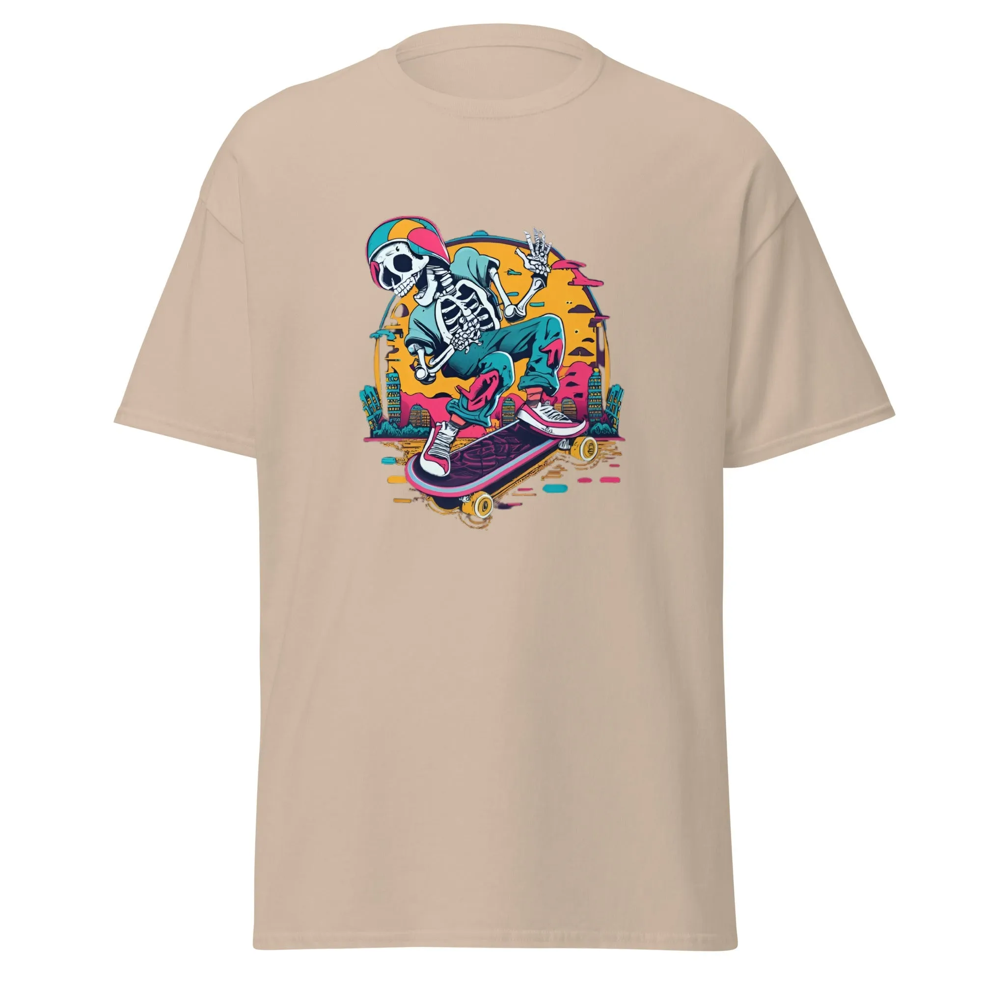 Skateboard Skeleton Men's classic tee