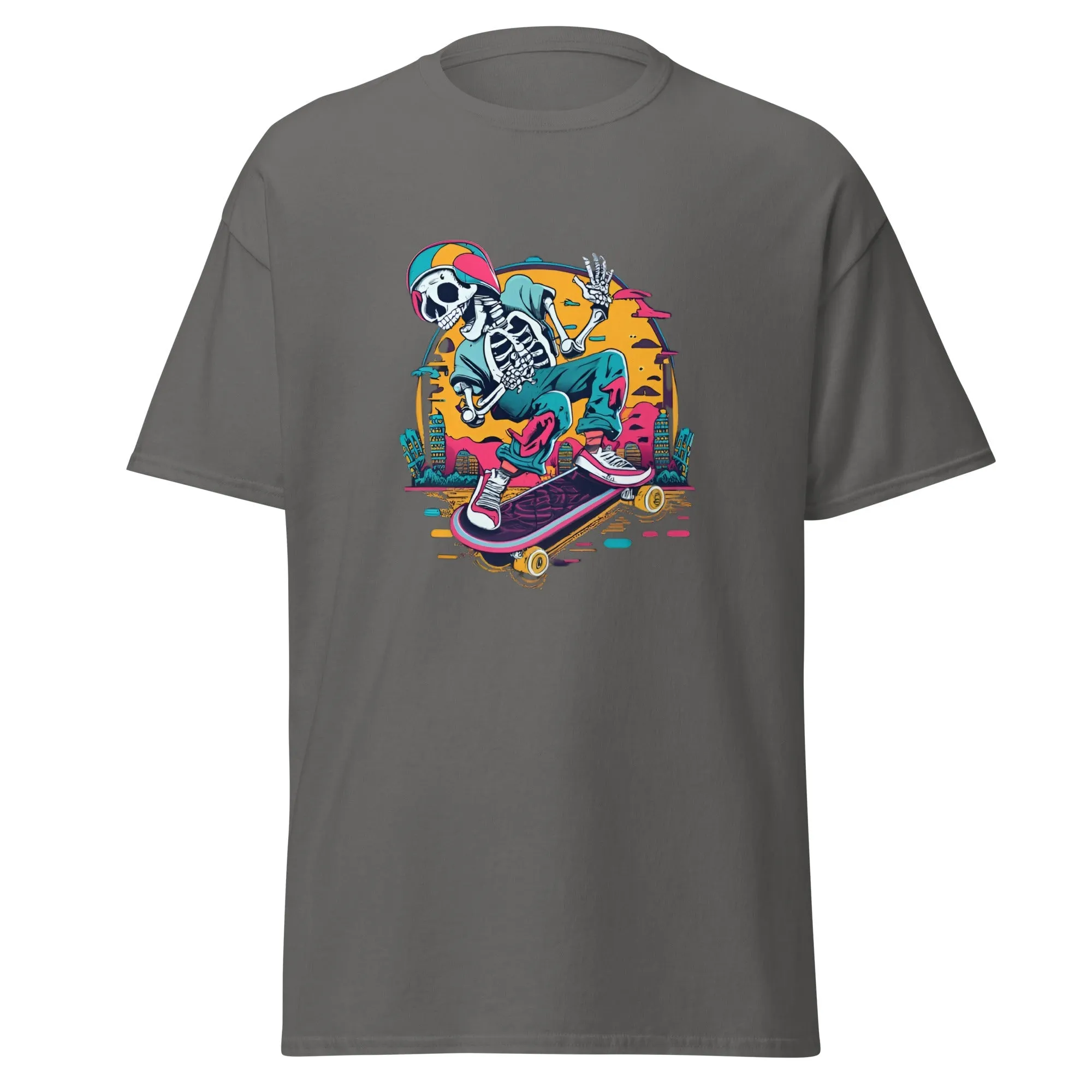 Skateboard Skeleton Men's classic tee