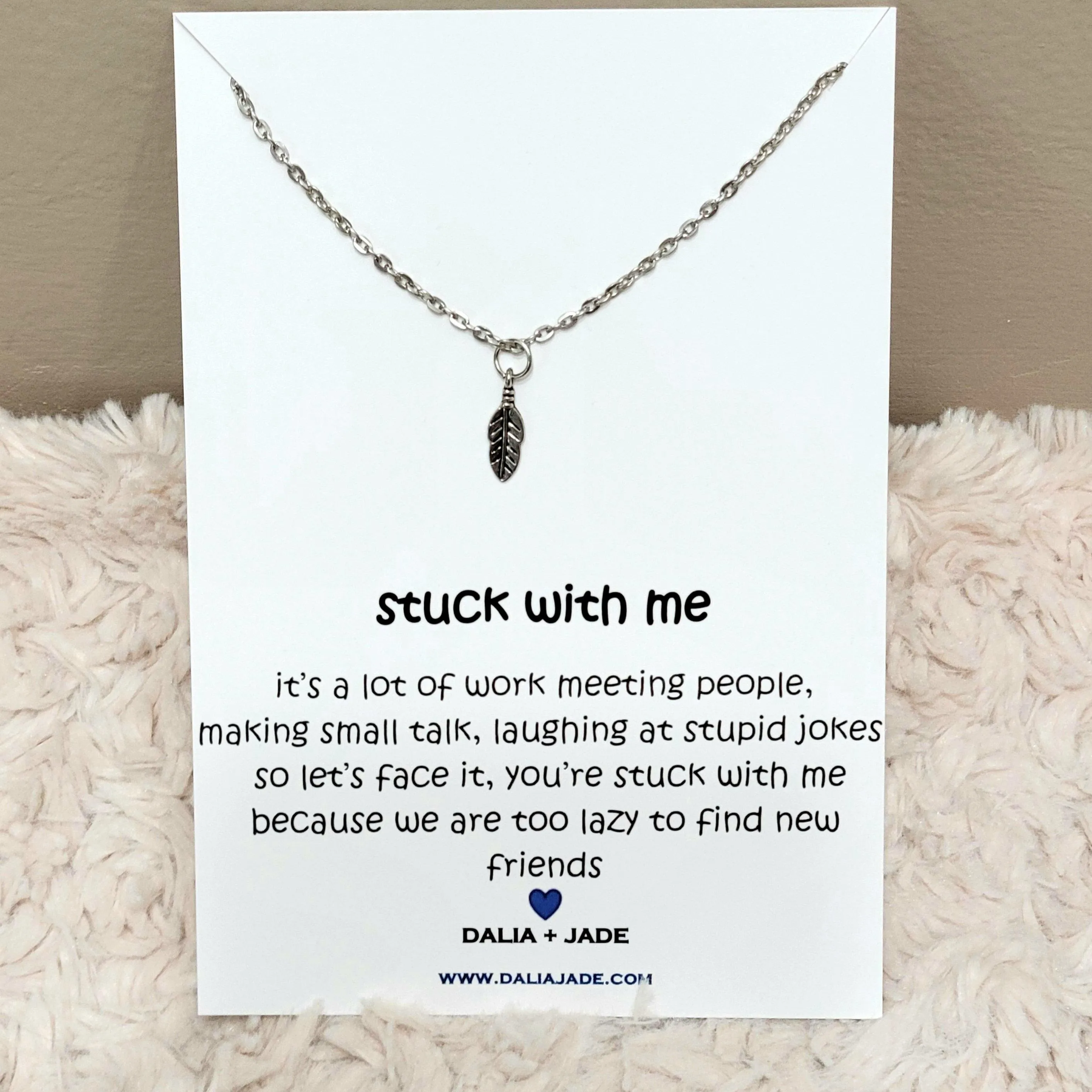 Small Feather Necklace