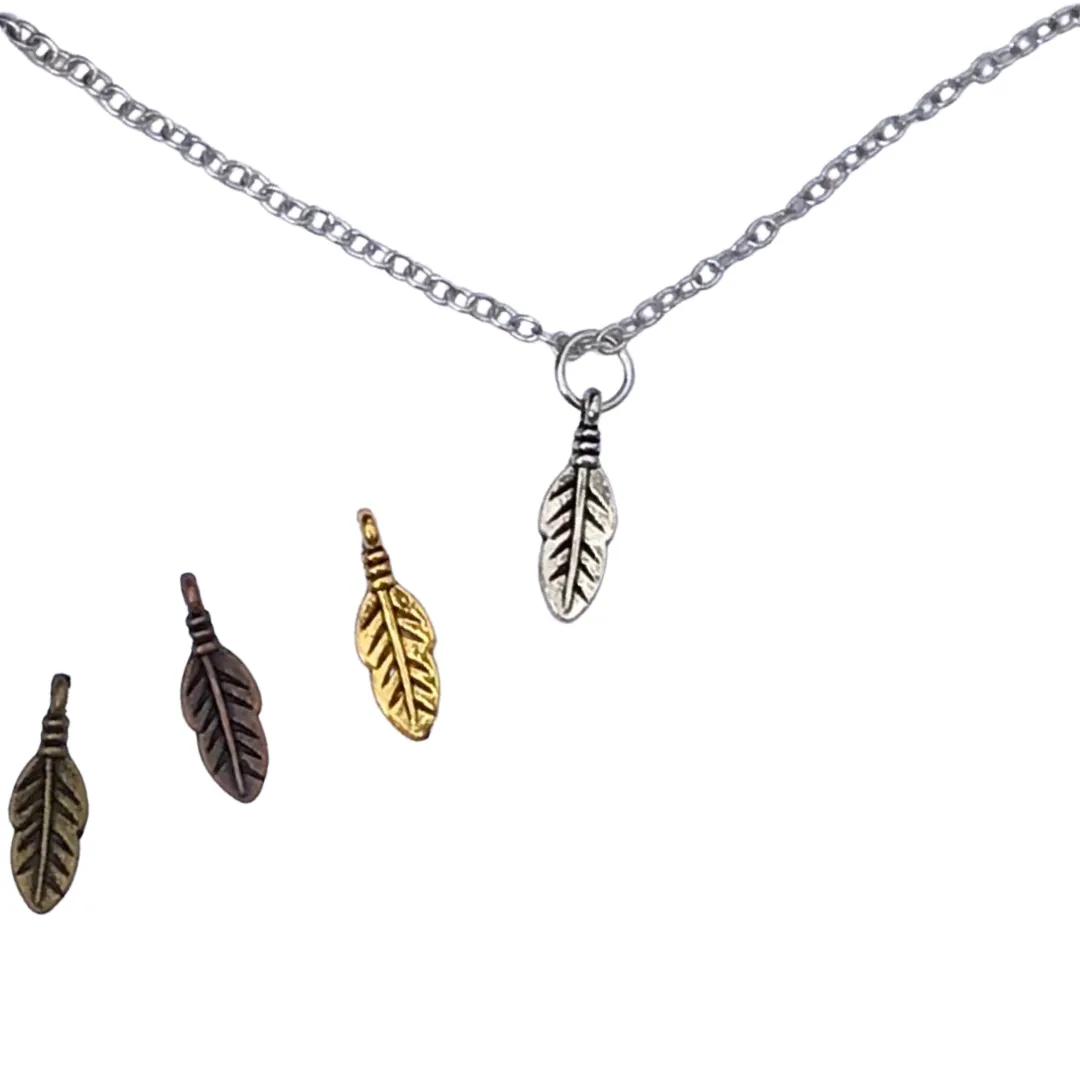 Small Feather Necklace