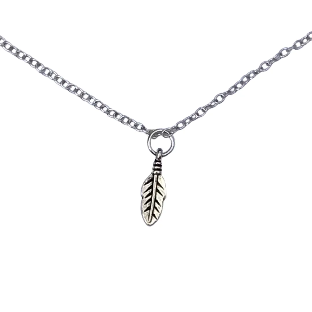 Small Feather Necklace