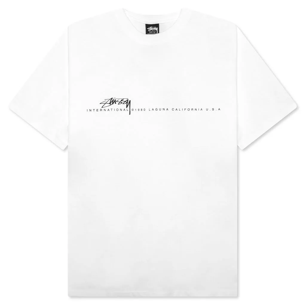 Smooth 80 Tee - White