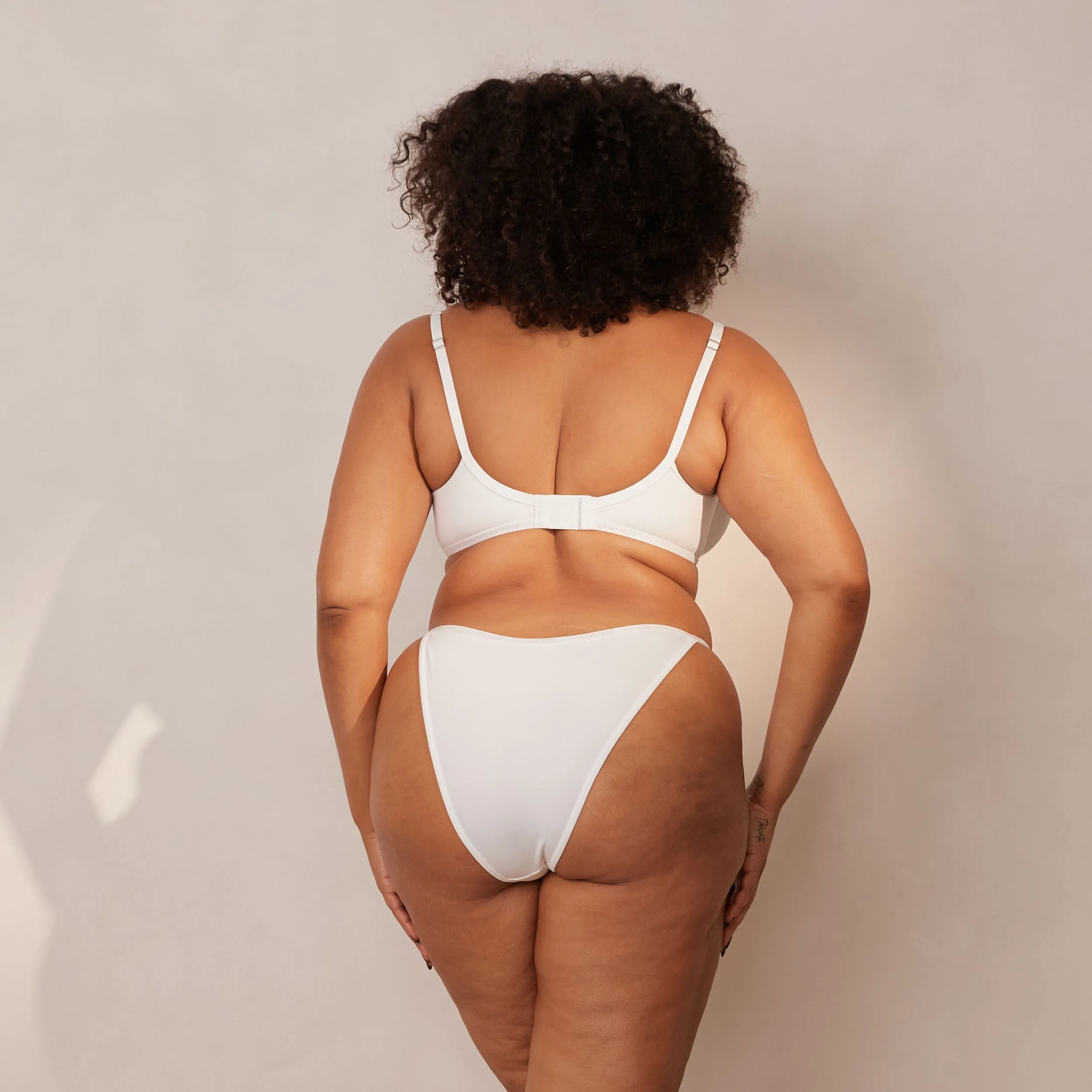 Smooth Classic T-shirt Soutien-Gorge - Blanc