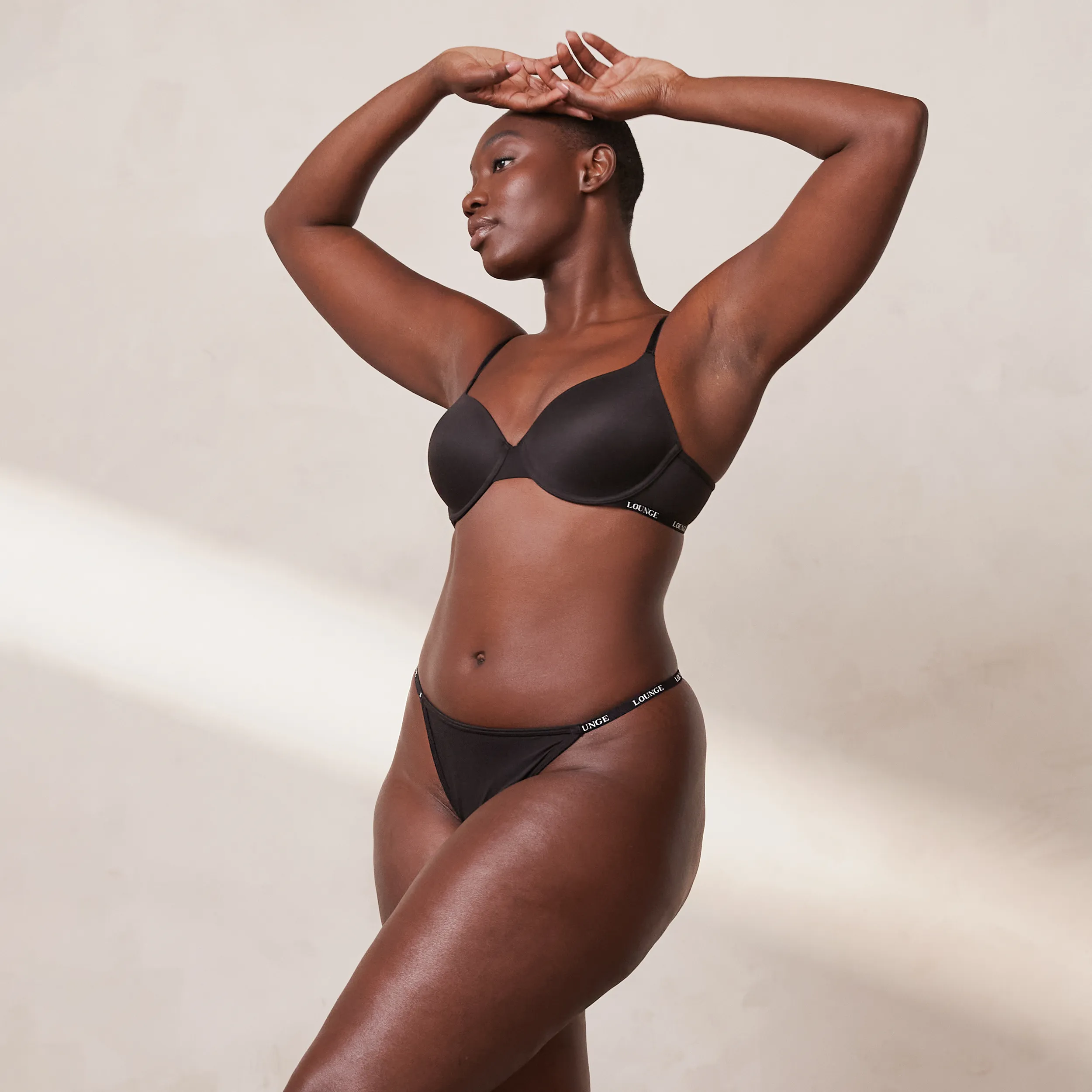 Smooth Classic T-shirt Soutien-Gorge - Noir