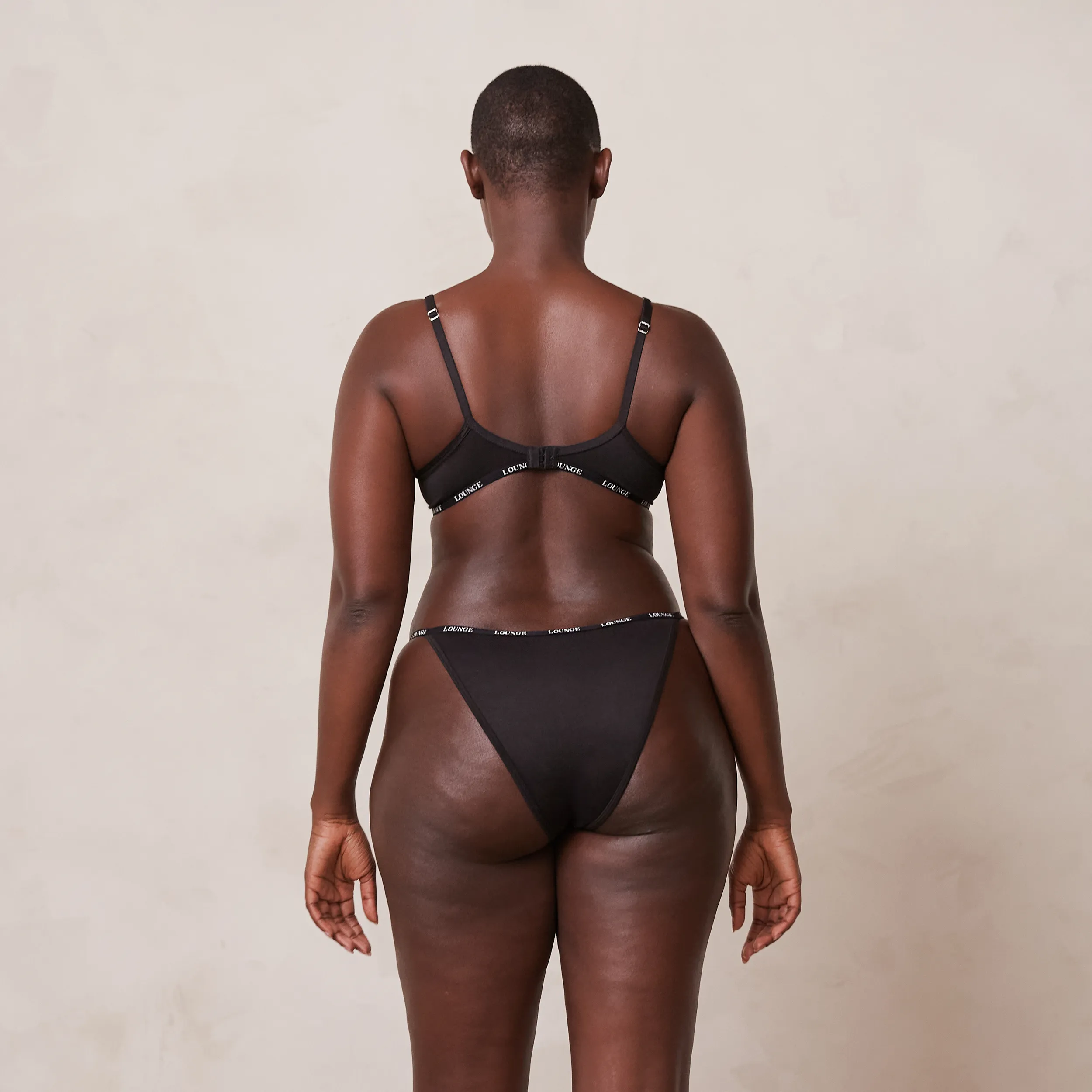 Smooth Classic T-shirt Soutien-Gorge - Noir