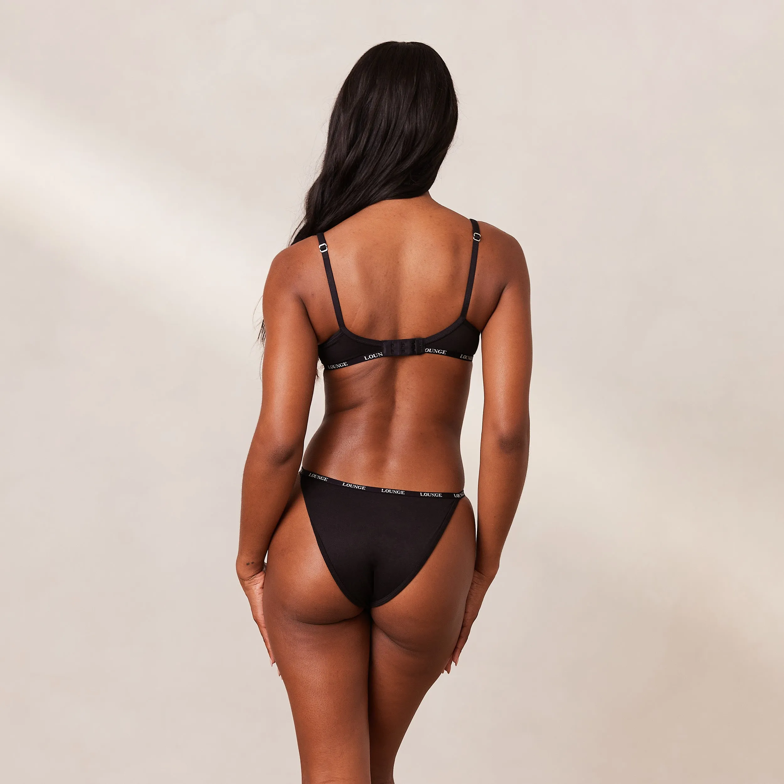 Smooth Classic T-shirt Soutien-Gorge - Noir