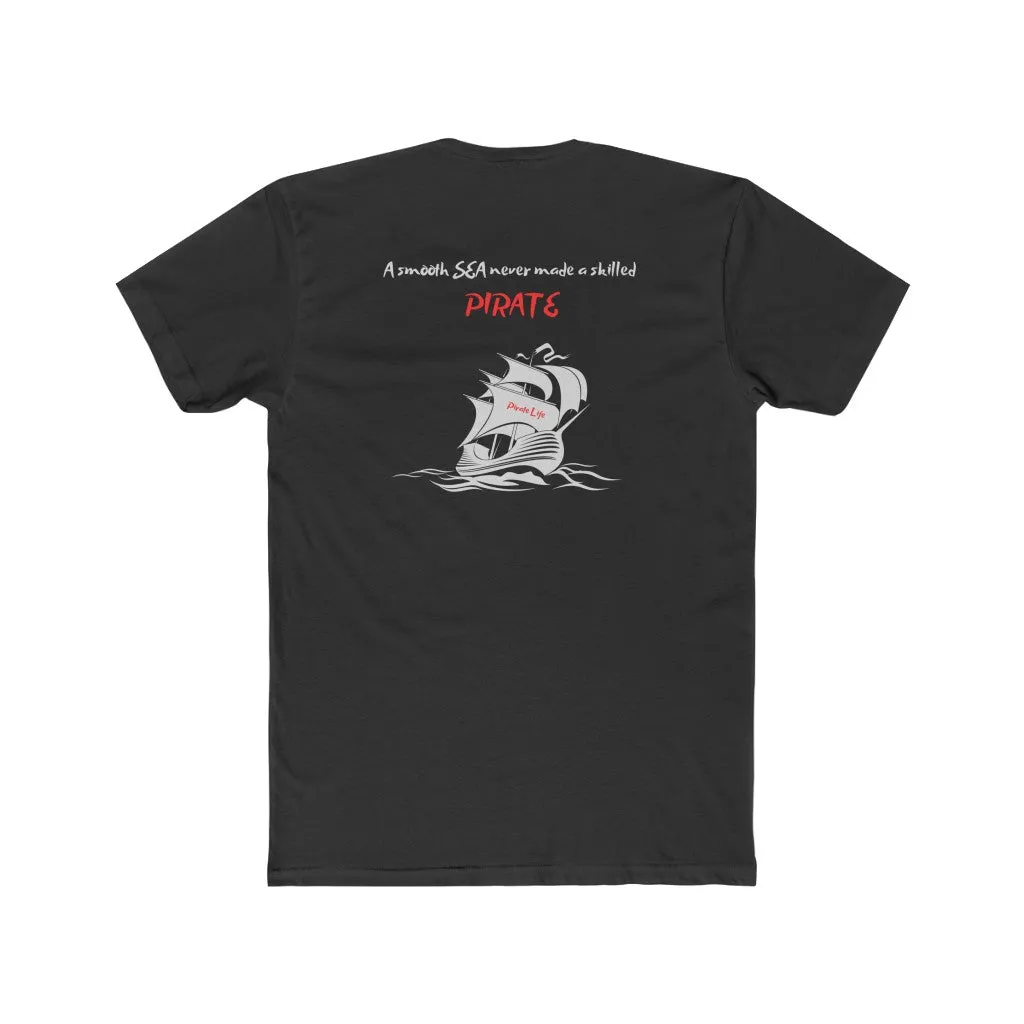 Smooth Sea Skilled Pirate Short Sleeve T