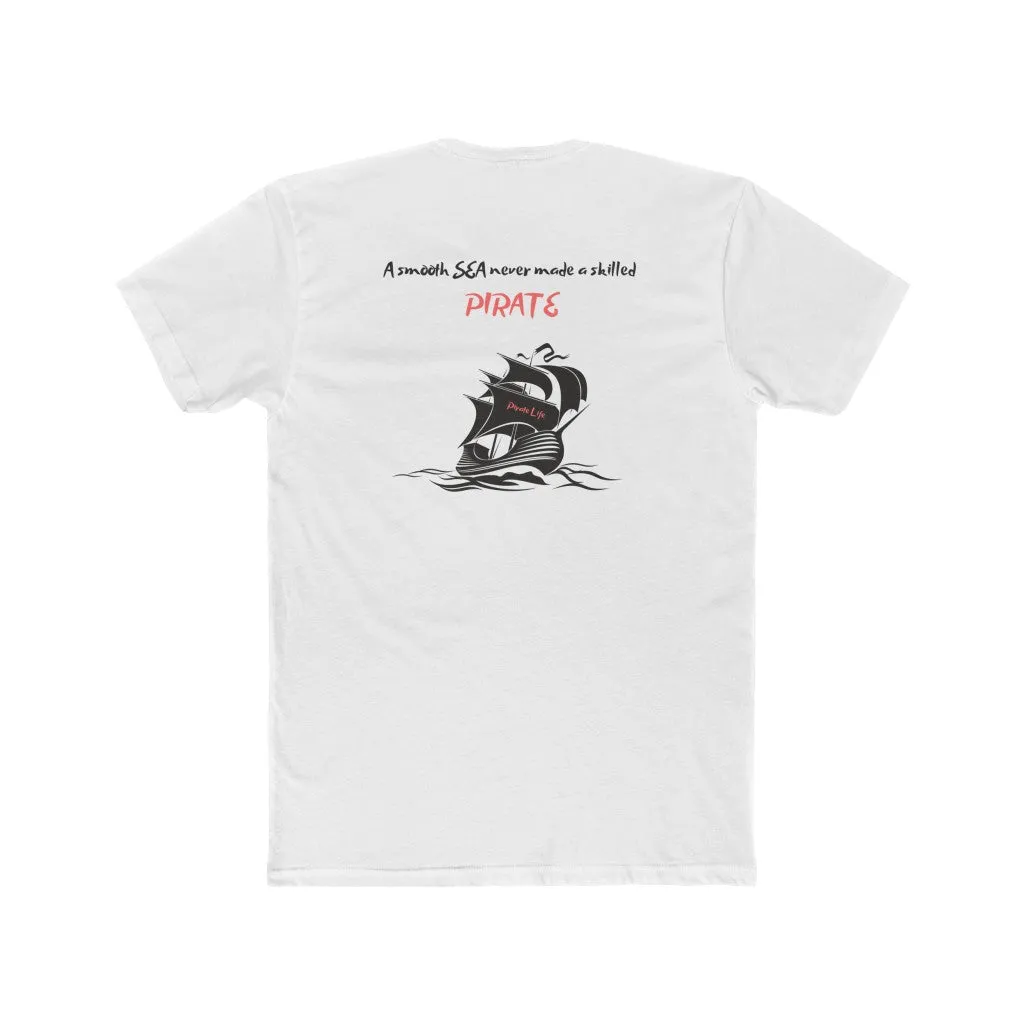 Smooth Sea Skilled Pirate Short Sleeve T