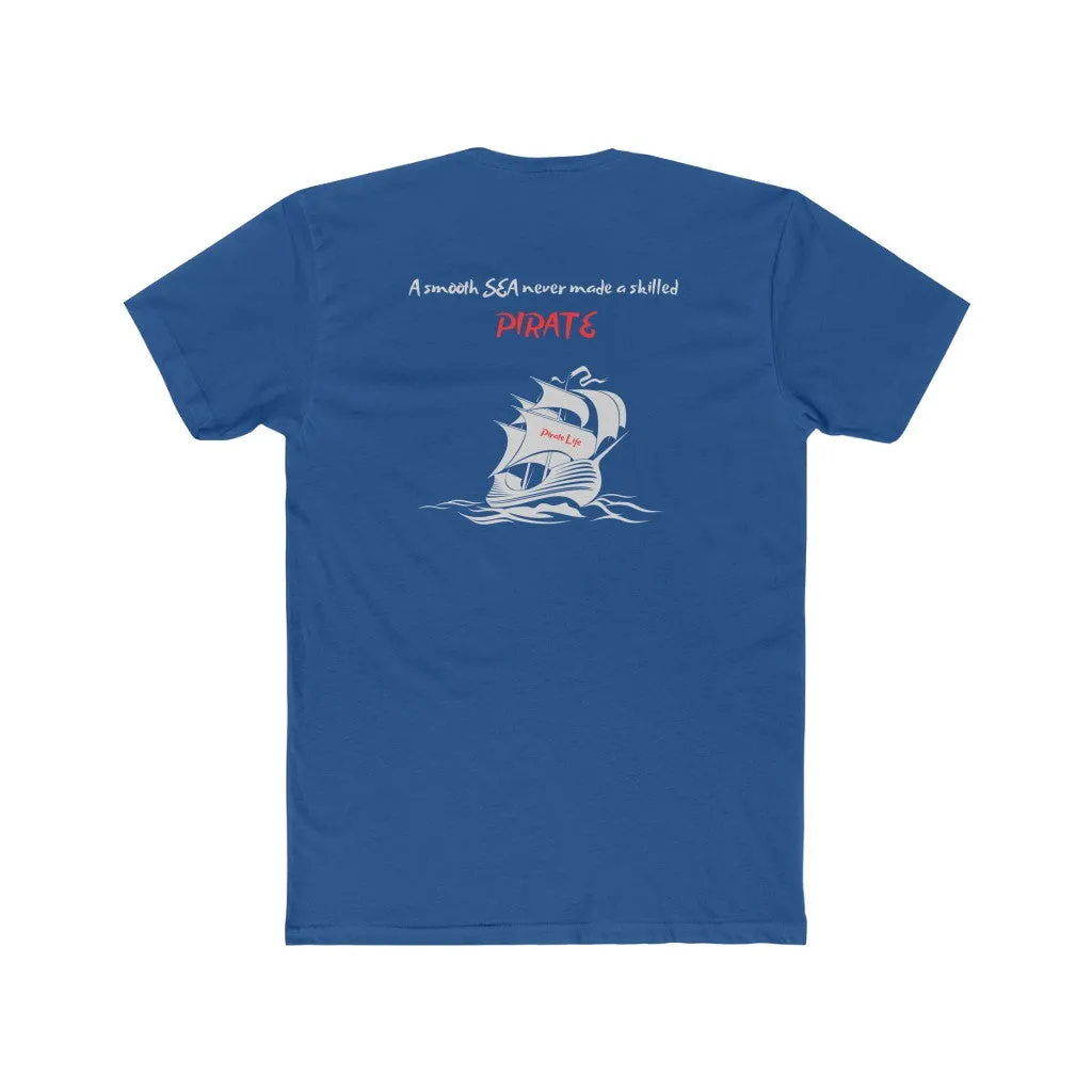 Smooth Sea Skilled Pirate Short Sleeve T