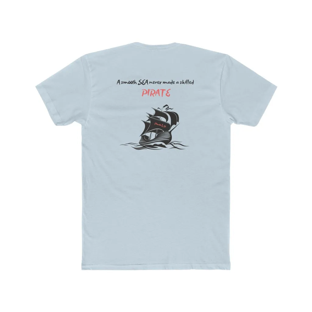 Smooth Sea Skilled Pirate Short Sleeve T