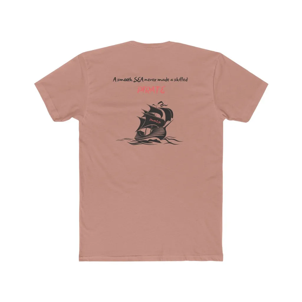 Smooth Sea Skilled Pirate Short Sleeve T
