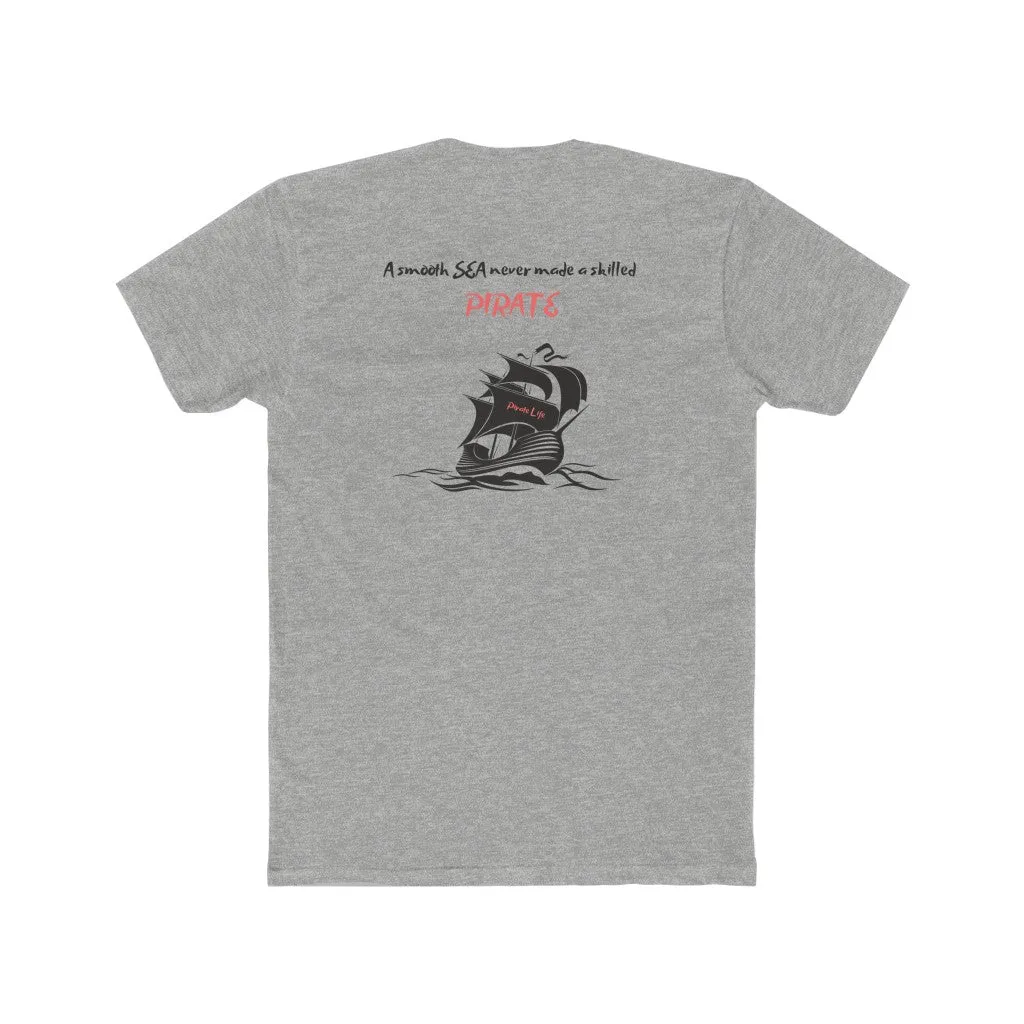 Smooth Sea Skilled Pirate Short Sleeve T