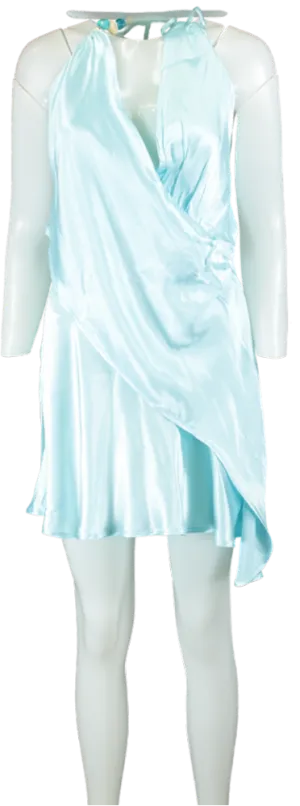 SNDYS. Light Blue Rosita Mini Dress M