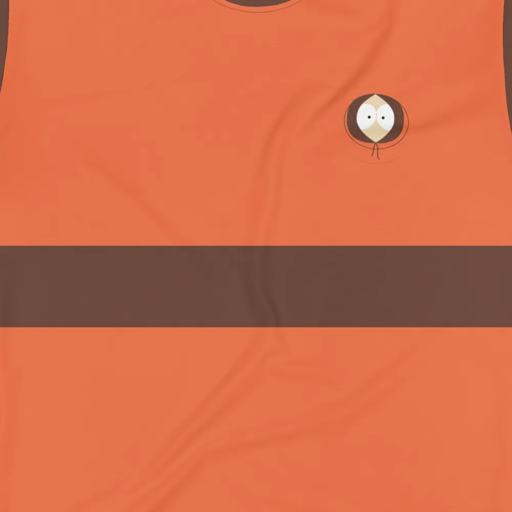 South Park Kenny Color Block Unisex Short Sleeve T-Shirt