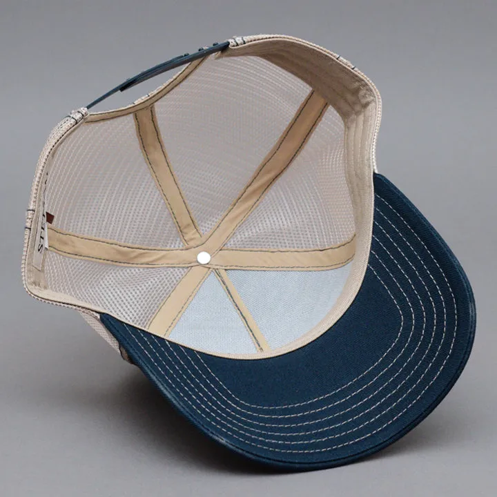 Stetson - Chrome - Trucker/Snapback - Navy/Olive/Beige