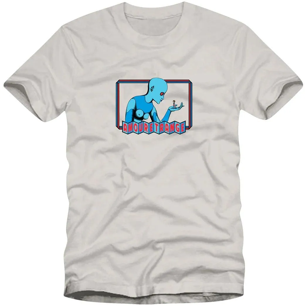 STRANGELOVE Alien Amour Tee Ice Grey