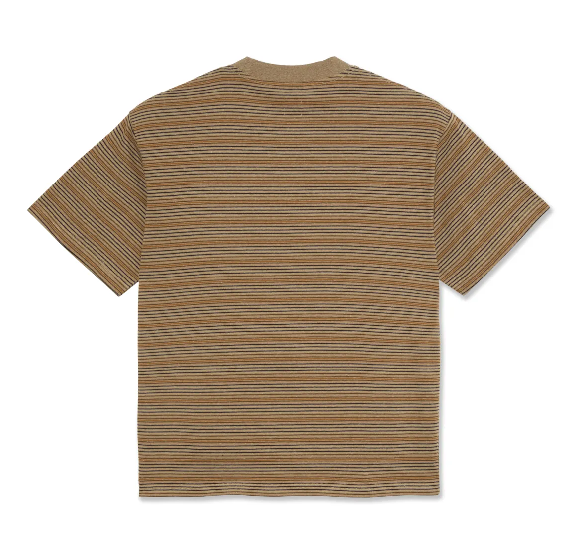 Stripe Surf Tee Camel