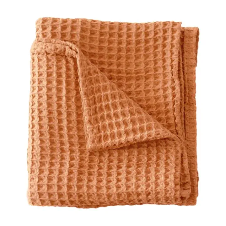 Sugar   Maple Honeycomb 100% Cotton Blanket