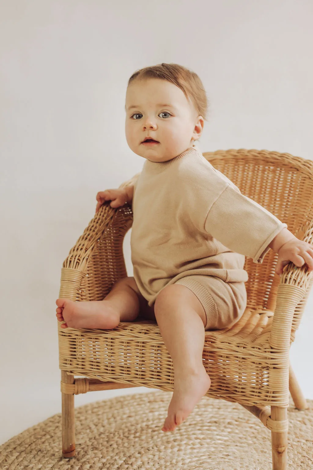 Summer Peach | Knit T-shirt