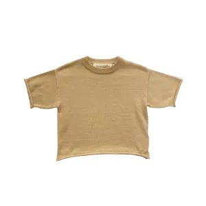 Summer Peach | Knit T-shirt