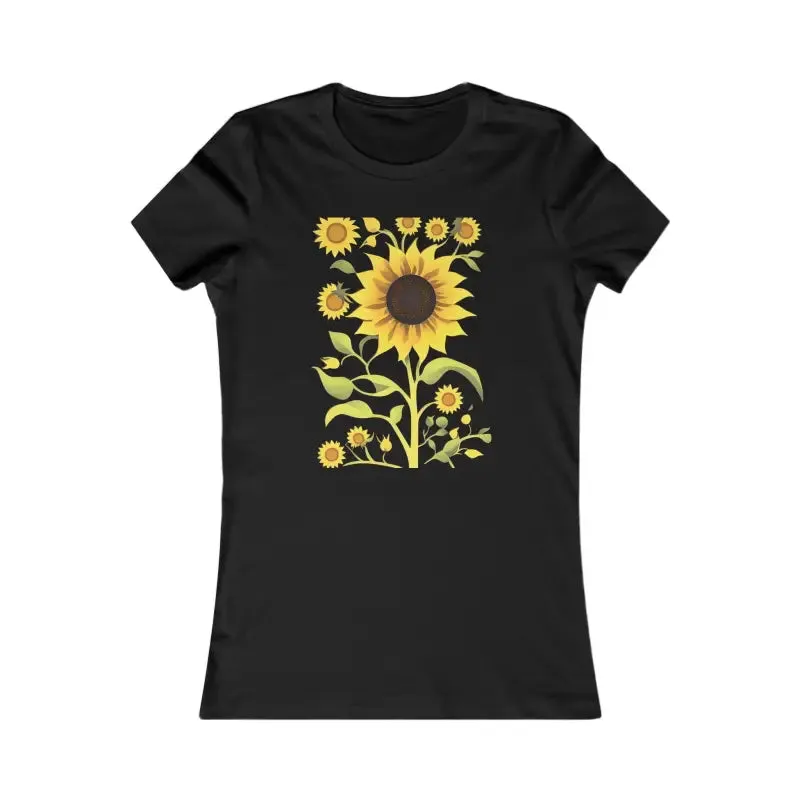 Sunflower Womens Favorite Tee Comfy Stylish Fit