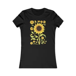 Sunflower Womens Favorite Tee Comfy Stylish Fit