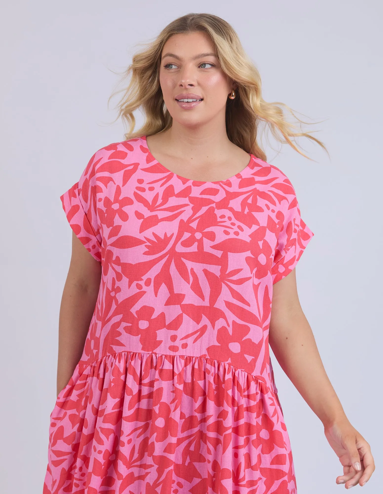 Sunset Hour Dress - Sunset Hour Print - Elm Lifestyle