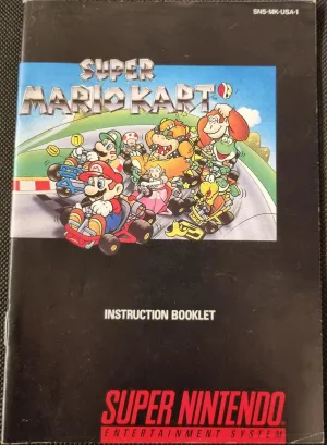 Super Mario Kart manual (USA)