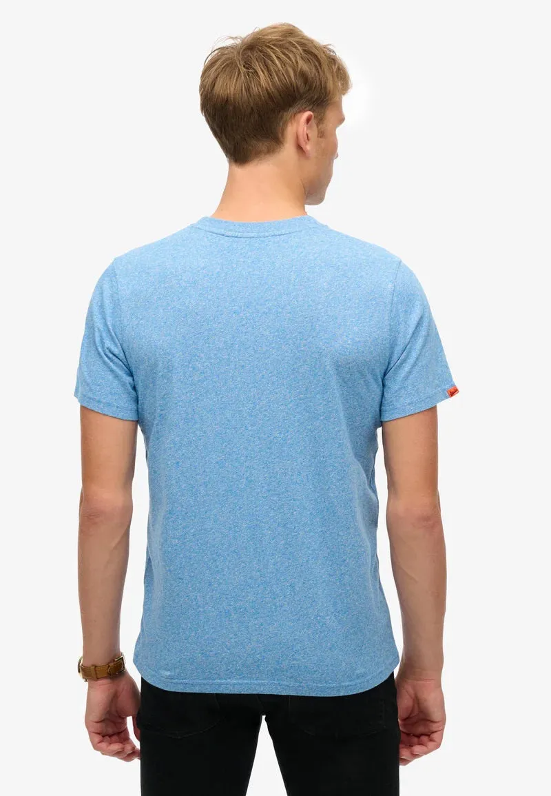 Superdry Vintage Logo Classic Relaxed T-Shirt - Fresh Blue Grit