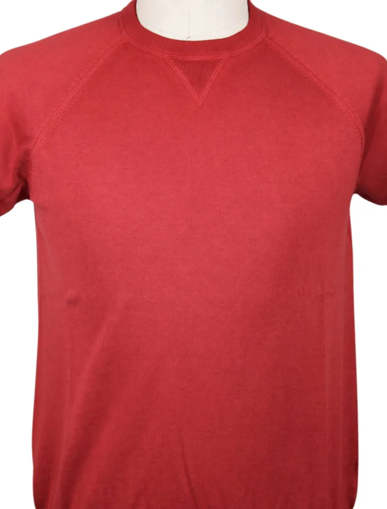 Svevo Parma Red Crewneck T-Shirt
