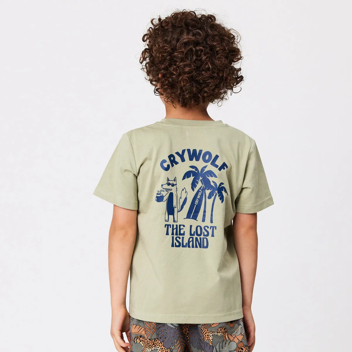 T-SHIRT Sage Lost Island