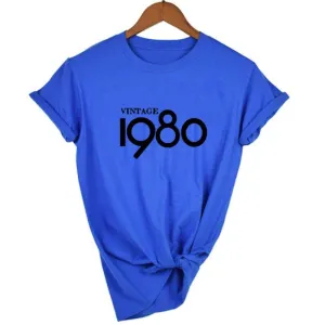 T Shirt Style Vintage Femme
