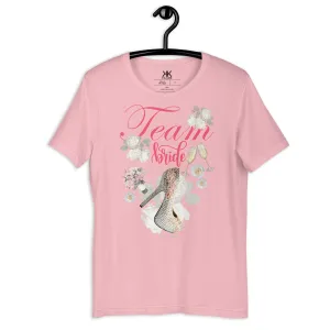 T-shirt 'Team bride'