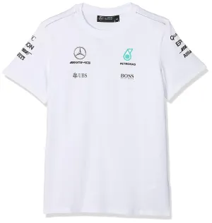 T-SHIRT Tee kids Formula One 1 Mercedes AMG Petronas F1 Child Driver NEW 2-3 yrs